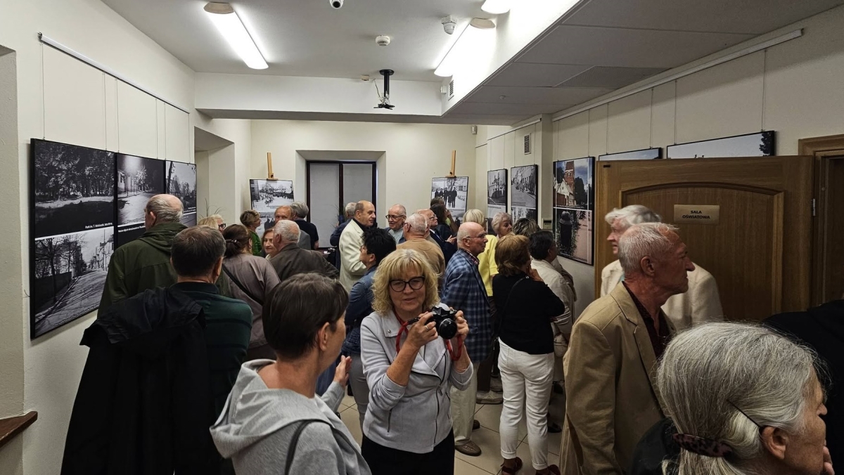 Wernisaż wystawy fotografii Adama Myślińskiego w Muzeum Historycznym w Przasnyszu. fot. Muzeum Historyczne